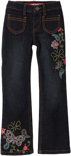 Bongo Girls 2-6x Patch Pocket Boho Blue Jean Bongo Girls 2-6x Patch Pocket Boho Blue Jean