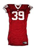 Wisconsin Badgers Red #39 Game Worn Football Uniform (46)