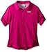 Columbia Girls Tamiami Long Sleeve Shirt, Haute Pink, X-Large