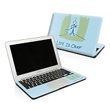 Painted In Corner Design Skin Decal Sticker for Apple MacBook 13"" Aluminum (NO SEPARATE TRACKPAD released in 2008)