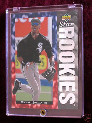 1994 Upper Deck # 19 Michael Jordan Chicago White Sox Baseball Card