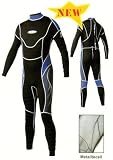 Scuba Max Mens 1mm Metalite Neoprene Warm Water Suit, Small (W1MF)