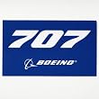 707 Blue Sticker