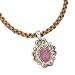 Sincere Radiance Rhodonite Enhancer Necklace
