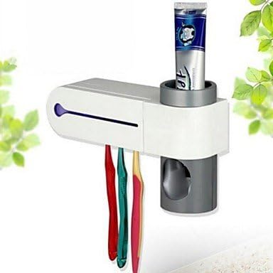 LI Ultraviolet Sterilizer for Toothbrush Toothpaste Squeezing Device with Automatic , 220V