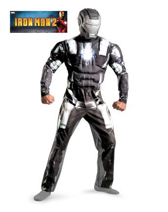  Disguise Costumes Men's Imm2 War Machine Classic Muscle Adult