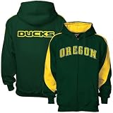 Oregon Ducks Green Full Zip Varsity Hoody Sweatshirt