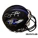 Joe Flacco Signed Mini-Helmet w/#