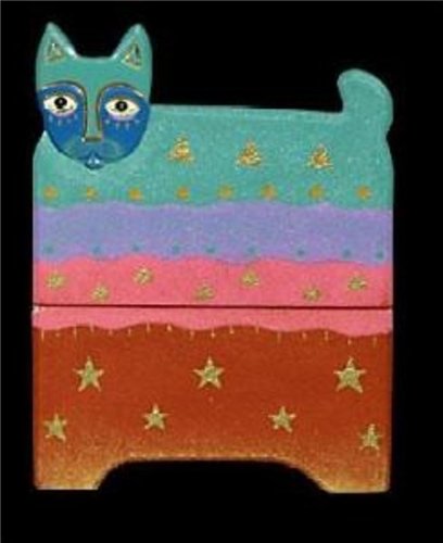 Kat Knacks 2-Drawer Feline Keepsake/Trinket Box