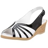 Worishofer Women's 881 Slingback,Black Patent,38 EU (US Women's 8 M)