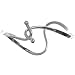 Sterling Silver Thin S Bangle Bracelet - Artisan Handcrafted in Mexico