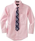 Izod Kids Boys 8-20 Long Sleeve Broadcloth Shirt and Tie Set