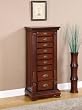 Powell 998-319 Heirloom Cherry Jewelry Armoire- Powell 998-319 Heirloom Cherry Jewelry Armoire-