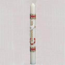 Sculpture Confirmation Candle - Height: 10" - 52% Bees Wax