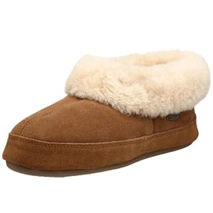 ACORN Women's Oh Ewe II Slipper,Walnut,7 M US