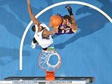 Los Angeles Lakers v Minnesota Timberwolves: Corey Brewer and Shannon Brown Photographic Poster Print by David Sherman, 18x24