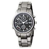 Momentum Mens 1M-SP30B0 Titan II Alarm Titanium Bracelet Watch by Momentum