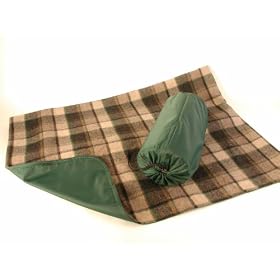 Cozyrest Picnic, Concert, Emergency Camping Blanket with Water Resistant Backing by Blankets & Throw Comforters