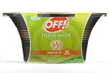 Off! Triple Wick Citronella Candle, 23-Ounce Bucket (Pack of 6)
