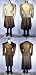 Ladies 1890's Victorian Sporting Costumes with Leggings Pattern Image