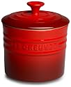 Le Creuset Stoneware Storage Jar, Cerise, 0.8 Litre