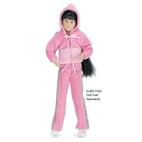 Only Hearts Club Outfit - Pink Velour Jogging Suit