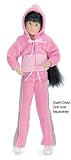 Only Hearts Club Pink Velour Jogging Suit Outfit