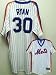 Nolan Ryan Mets Pinstripe Cooperstown Jersey - Size 54 - XXL