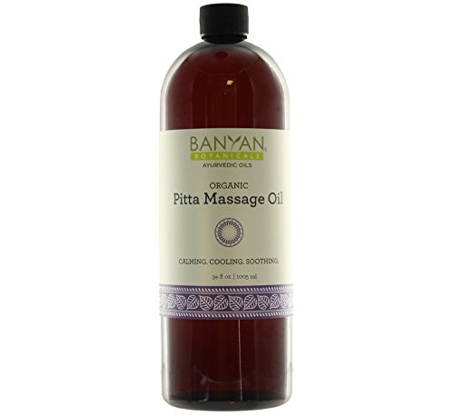 Banyan Botanicals Pitta Massage Oil - Certified Organic, 34 oz - Calming, cooling, soothing - Softens the skin while providing a buffer from the irritations of daily life* Banyan Botanicals Pitta Massage Oil - Certified Organic, 34 oz - Calming, cooling, soothing - Softens the skin while providing a buffer from the irritations of daily life*