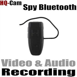 HQ-Cam CCTV Security Surveillance Spy Bluetooth Recorder Video/Audio 4GB Memory