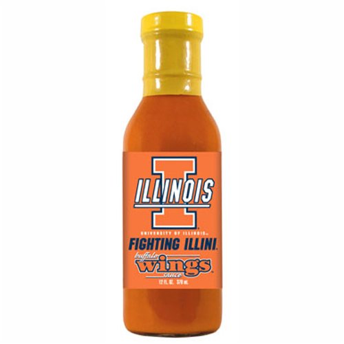 Illinois Fighting Illini NCAA Buffalo Wings Sauce - 12oz