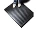 San Jamar KM4360 Vinyl Anti-Fatigue Sponge Mat, 60' Length x 3' Width, Black
