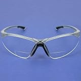 Radians Reading Bifocal Clear C2 Safety Glasses +1.5