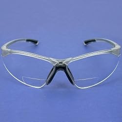 Radians Reading Bifocal Clear C2 Safety Glasses +1.5