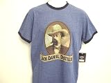 Jack Daniels T Shirt, Blue Vintage Style Jack Daniels Distillery Unisex T Shirt , Licensed Gentleman Jack T Shirt by Dragonfly Clothing