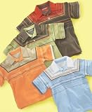 Greendog Little Boys Engineered Stripe Polo