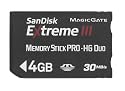 SanDisk ExtremeIII MemoryStick Pro-HG Duo 4GB 転送速度30MB/sec SDMSHX3-004G-J31