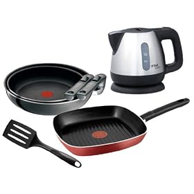 T-fal �G���W���C�Z�b�g �y�d�C�P�g�� �A�v���V�A ���^���b�N�m���[�� 0.8L�E�R���p�N�g �}�L�V�}�� �t���C�p���Z�b�g (22cm/26cm)�E�I�v�e�B�}�� �t�����{���[�Y �O�����p�� 26cm�E�G�s�X �~�j�^�[�i�[�z 9261