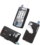 BLACK RUBBERIZED PROGUARD (WITH BELT CLIP) COVER SNAP-ON CASE for PALM ONE TREO 650 / 700 / 700p / 700wx