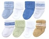 Best Price 8-Pack Newborn Baby Socks, Boy [Apparel]