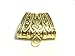Wholesale Scarvves Accessories DIY Alloy Gold Bails Pendant Scarf Jewelry Sold 12pcs