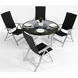 Antigua Metal Glass All Weather Wicker Garden Furniture
