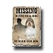 Petit Basset Griffon Vendeen Missing Reward Fridge Magnet PBGV