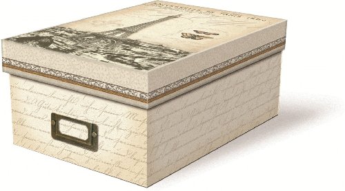 Punch Studio Eiffel Tower Photo Storage Box