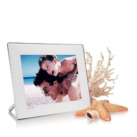 Philips - SPF5208 - Cadre photo num�rique 8'' - 800 x 600 - Tactile - 512 Mo - Blanc