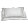 Pinzon Diamond Matelasse Standard Sham, Silver Grey