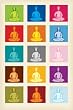 Buddha (Pop Art) Art Poster Print - 24x36