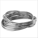 Steel Hoops Bracelet for Chunky Jewelry