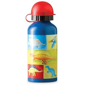 Stainless Steel Drinking Bottle (Dinosaurs) By Crocodile Creek by 