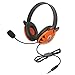 Califone 2810-TTI Listening First Tiger Theme Stereo Headset with to Go Plug, for Use with MAC and Windows-Based Computers, iOS/Android-Based Smartphones and Tablets